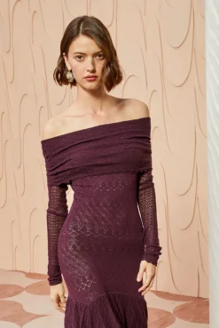 ULLA JOHNSON Ambrosia Dress - Mahogany 11 ULLA JOHNSON Ambrosia Dress - Mahogany -ULLA JOHNSON ULLA JOHNSON Ambrosia Dress MAHOGANY 05