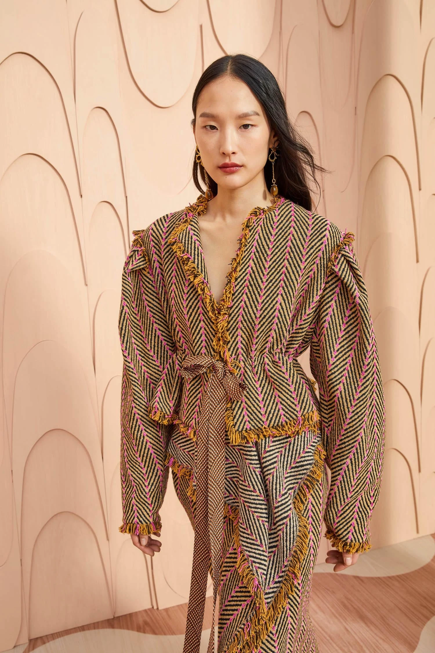 ULLA JOHNSON Ames Jacket - Tiger's Eye 1 ULLA JOHNSON Ames Jacket - Tiger's Eye