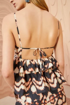 ULLA JOHNSON Amrita Top - Obsidian -ULLA JOHNSON ULLA JOHNSON Amrita Top OBSIDIAN 04