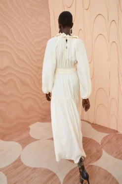 ULLA JOHNSON Annalisa Dress - Pristine -ULLA JOHNSON ULLA JOHNSON Annalisa Dress PRISTINE RESHOOT FROM DAY 3 04