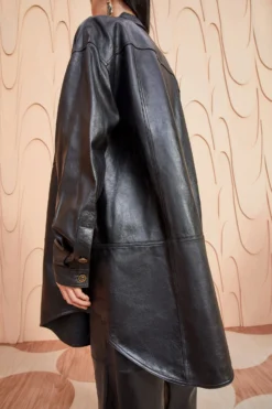 ULLA JOHNSON Apollo Jacket - Noir -ULLA JOHNSON ULLA JOHNSON Apollo Jacket NOIR 0116