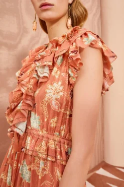 ULLA JOHNSON Arisa Dress - Mesa Floral -ULLA JOHNSON ULLA JOHNSON Arisa Dress MESA FLORAL 05