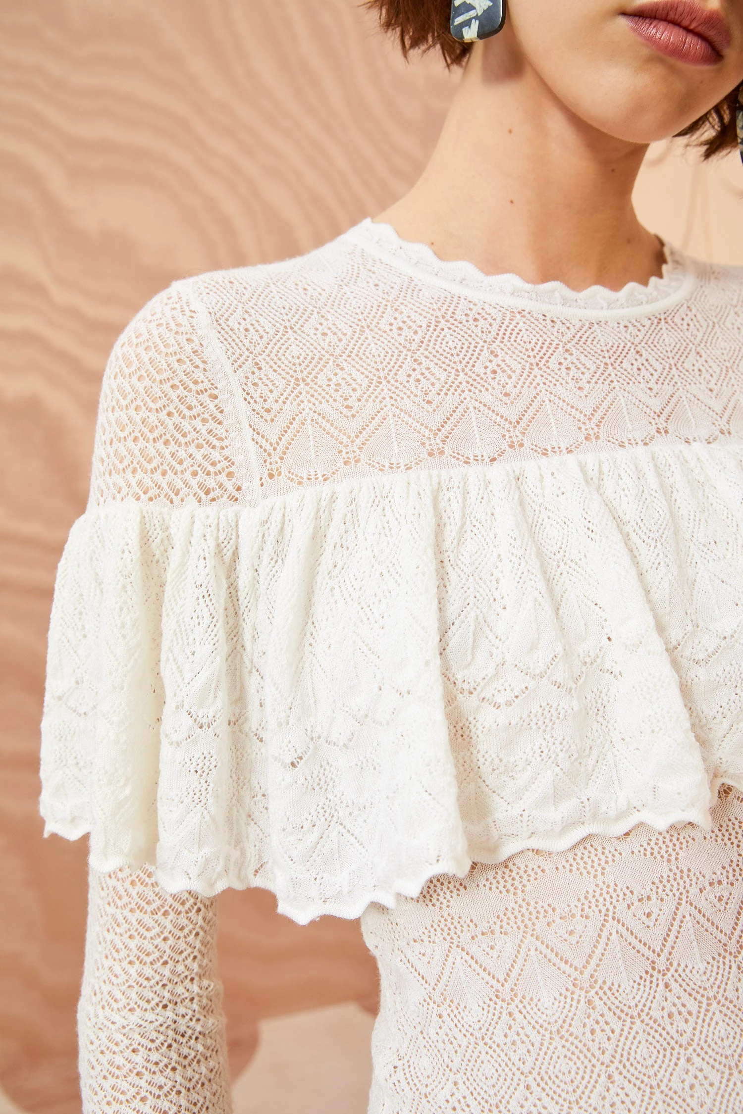 ULLA JOHNSON Augustina Pullover - Pristine 2 ULLA JOHNSON Augustina Pullover - Pristine - Image 2