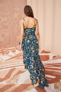 ULLA JOHNSON Aveline Gown - Moonlight Floral -ULLA JOHNSON ULLA JOHNSON Aveline Gown MOONLIGHT FLORAL 04 bbce34b8 169d 4fc3 bb8e b6ff1510859a