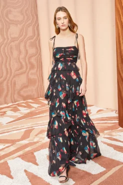 ULLA JOHNSON Aveline Gown - Nocturne -ULLA JOHNSON ULLA JOHNSON Aveline Gown NOCTURNE 03