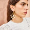 ULLA JOHNSON Beaded Chandelier Earring - Pearl