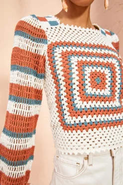 ULLA JOHNSON -ULLA JOHNSON ULLA JOHNSON Beso Pullover CANYON 02 ALT