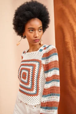 ULLA JOHNSON Beso Pullover - Canyon -ULLA JOHNSON ULLA JOHNSON Beso Pullover CANYON 04