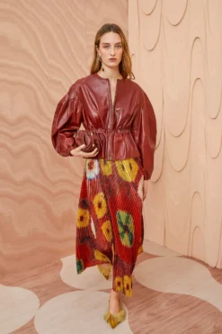 ULLA JOHNSON Briar Jacket - Mahogany