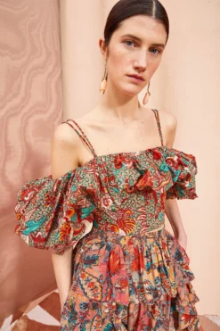 ULLA JOHNSON Carla Top - Primrose 8 ULLA JOHNSON Carla Top - Primrose -ULLA JOHNSON ULLA JOHNSON Carla Top PRIMROSE 04