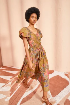 ULLA JOHNSON Cecile Dress - Bamboo