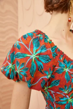 ULLA JOHNSON Cecile Dress - Tropical 9 ULLA JOHNSON Cecile Dress - Tropical -ULLA JOHNSON ULLA JOHNSON Cecile Dress TROPICAL 05