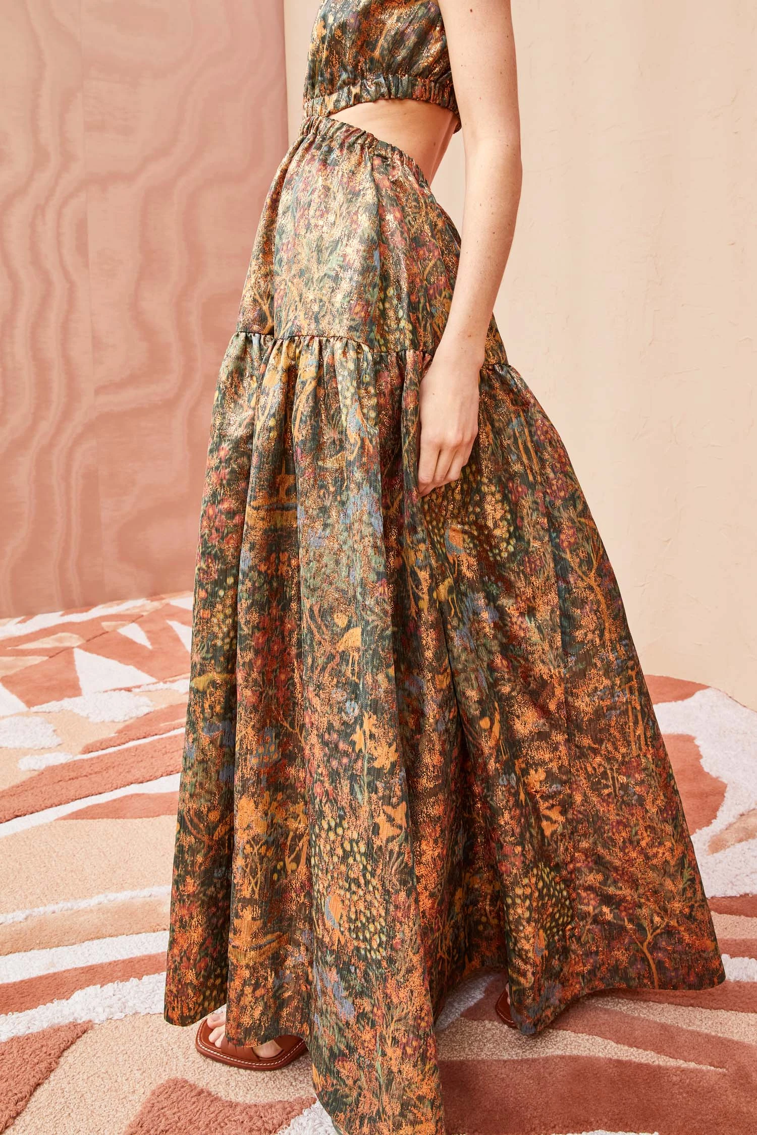 ULLA JOHNSON Celestina Gown - Woodland 3 ULLA JOHNSON Celestina Gown - Woodland - Image 3