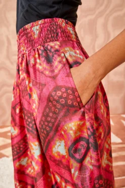 ULLA JOHNSON Clemence Pants - Wild Rose -ULLA JOHNSON ULLA JOHNSON Clemence Pants WILD ROSE 04