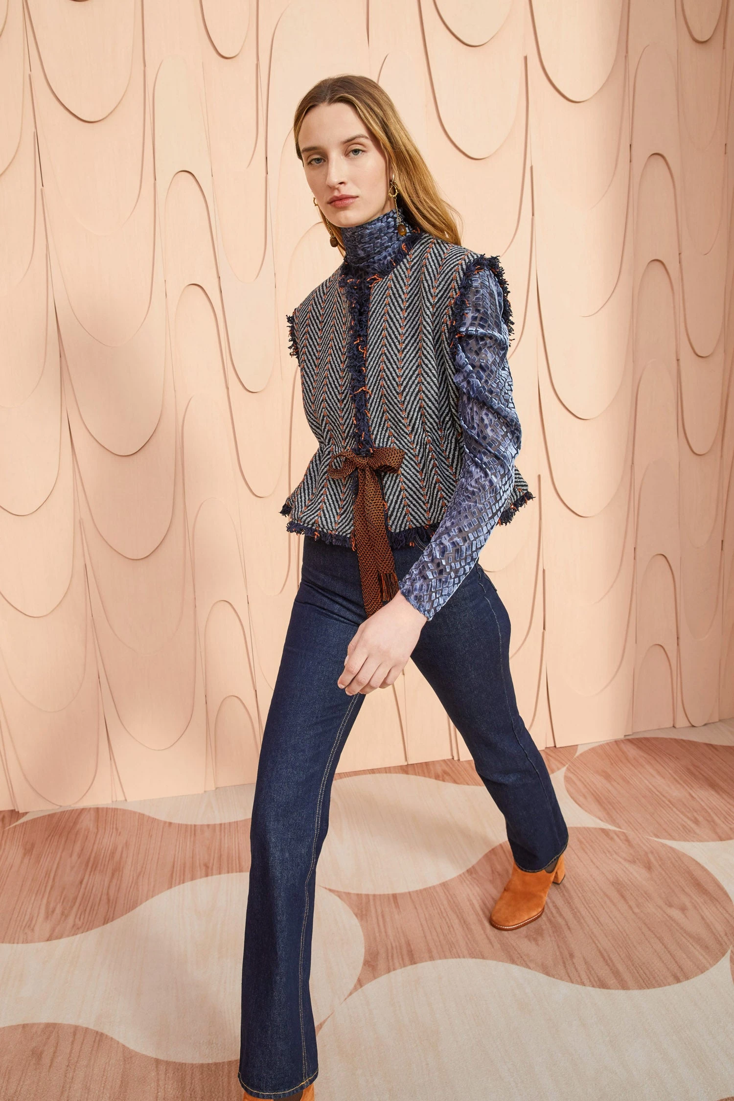 ULLA JOHNSON Clyde Vest - Graphite 4 ULLA JOHNSON Clyde Vest - Graphite - Image 4