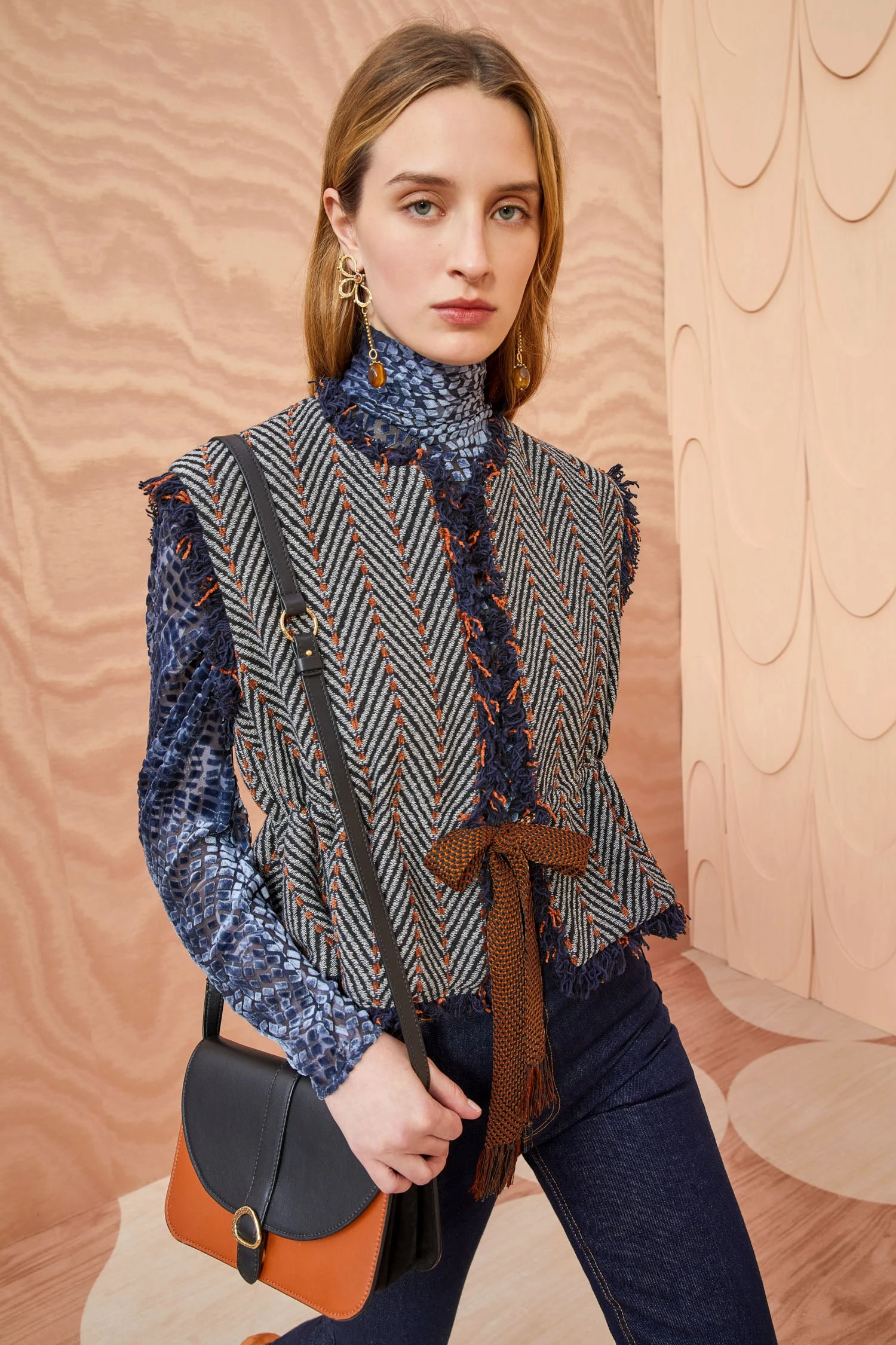 ULLA JOHNSON Clyde Vest - Graphite 1 ULLA JOHNSON Clyde Vest - Graphite