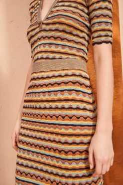 ULLA JOHNSON Cosette Skirt - Tiger's Eye 7 ULLA JOHNSON Cosette Skirt - Tiger's Eye -ULLA JOHNSON ULLA JOHNSON Cosette Skirt TIGER SEYE 0084