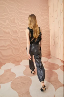 ULLA JOHNSON Cyrus Pant - Noir -ULLA JOHNSON ULLA JOHNSON Cyrus Pant NOIR 0067