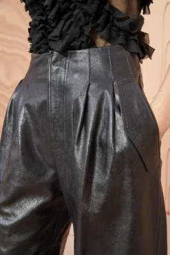 ULLA JOHNSON Cyrus Pant - Noir -ULLA JOHNSON ULLA JOHNSON Cyrus Pant NOIR 02 ALT