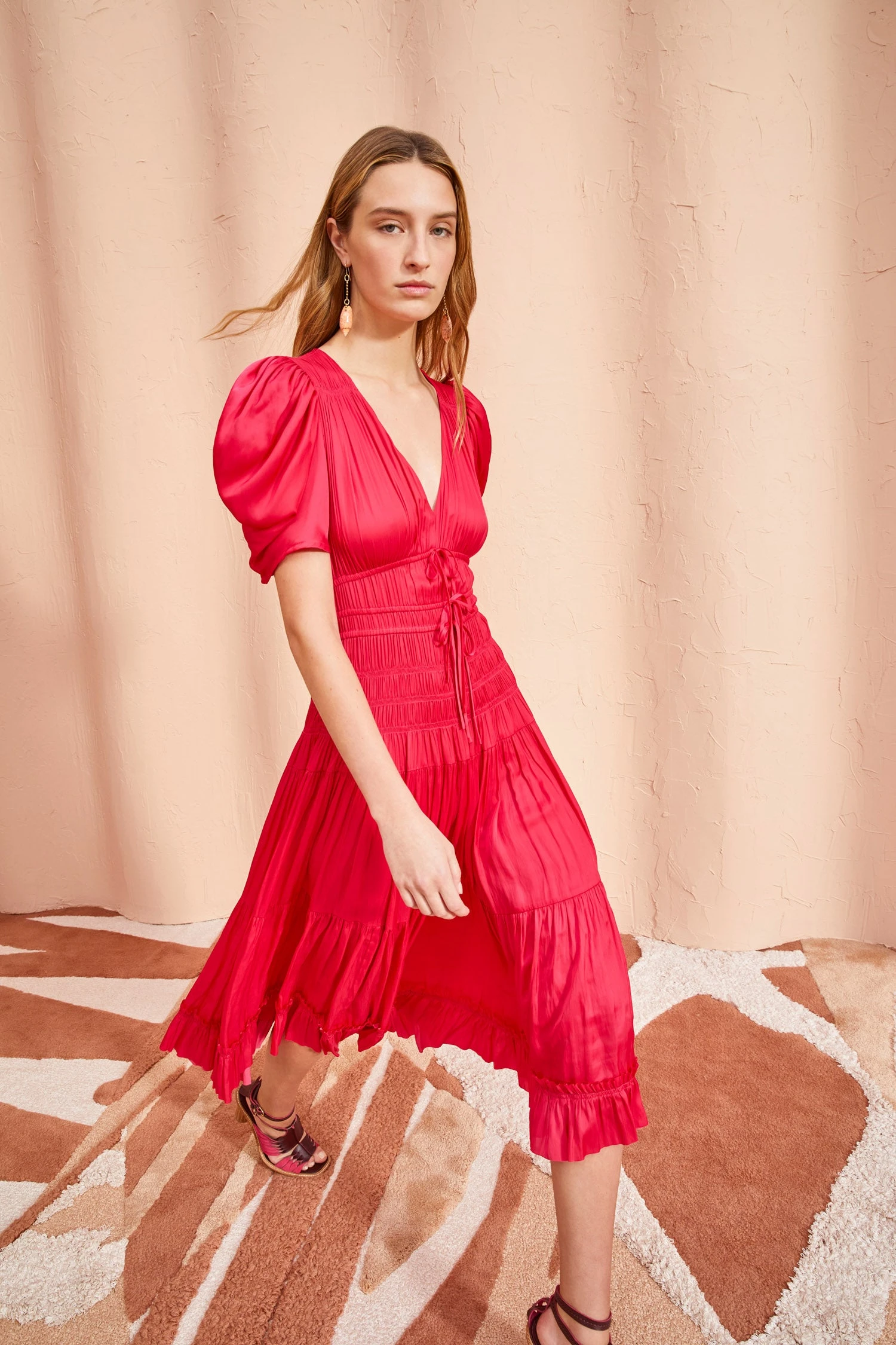 ULLA JOHNSON Daria Dress - Orchid 1 ULLA JOHNSON Daria Dress - Orchid