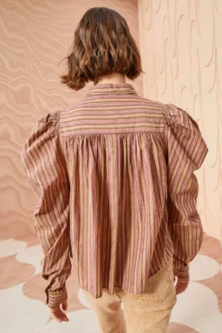 ULLA JOHNSON Dari Blouse - Mulberry 8 ULLA JOHNSON Dari Blouse - Mulberry -ULLA JOHNSON ULLA JOHNSON Dari Blouse MULBERRY 0125