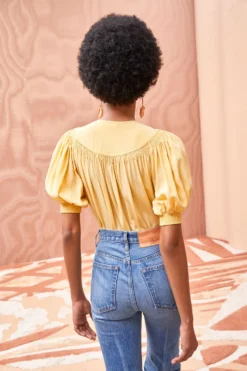 ULLA JOHNSON Dina Top - Dune -ULLA JOHNSON ULLA JOHNSON Dina Top DUNE 04