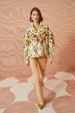 ULLA JOHNSON Dorothea Jacket - Yarrow -ULLA JOHNSON ULLA JOHNSON Dorothea Jacket YARROW 04