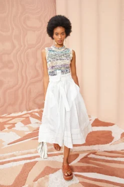 ULLA JOHNSON Dylan Skirt - Pristine -ULLA JOHNSON ULLA JOHNSON Dylan Skirt PRISTINE 03