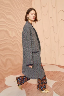 ULLA JOHNSON Eleanor Coat - Graphite -ULLA JOHNSON ULLA JOHNSON Eleanor Coat GRAPHITE 0017