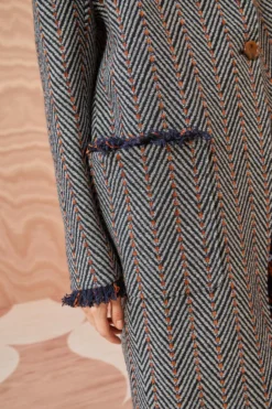 ULLA JOHNSON Eleanor Coat - Graphite -ULLA JOHNSON ULLA JOHNSON Eleanor Coat GRAPHITE 0134