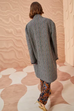 ULLA JOHNSON Eleanor Coat - Graphite -ULLA JOHNSON ULLA JOHNSON Eleanor Coat GRAPHITE 0163