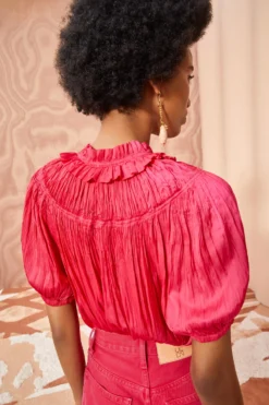 ULLA JOHNSON Eleni Top - Orchid -ULLA JOHNSON ULLA JOHNSON Eleni Top ORCHID 04