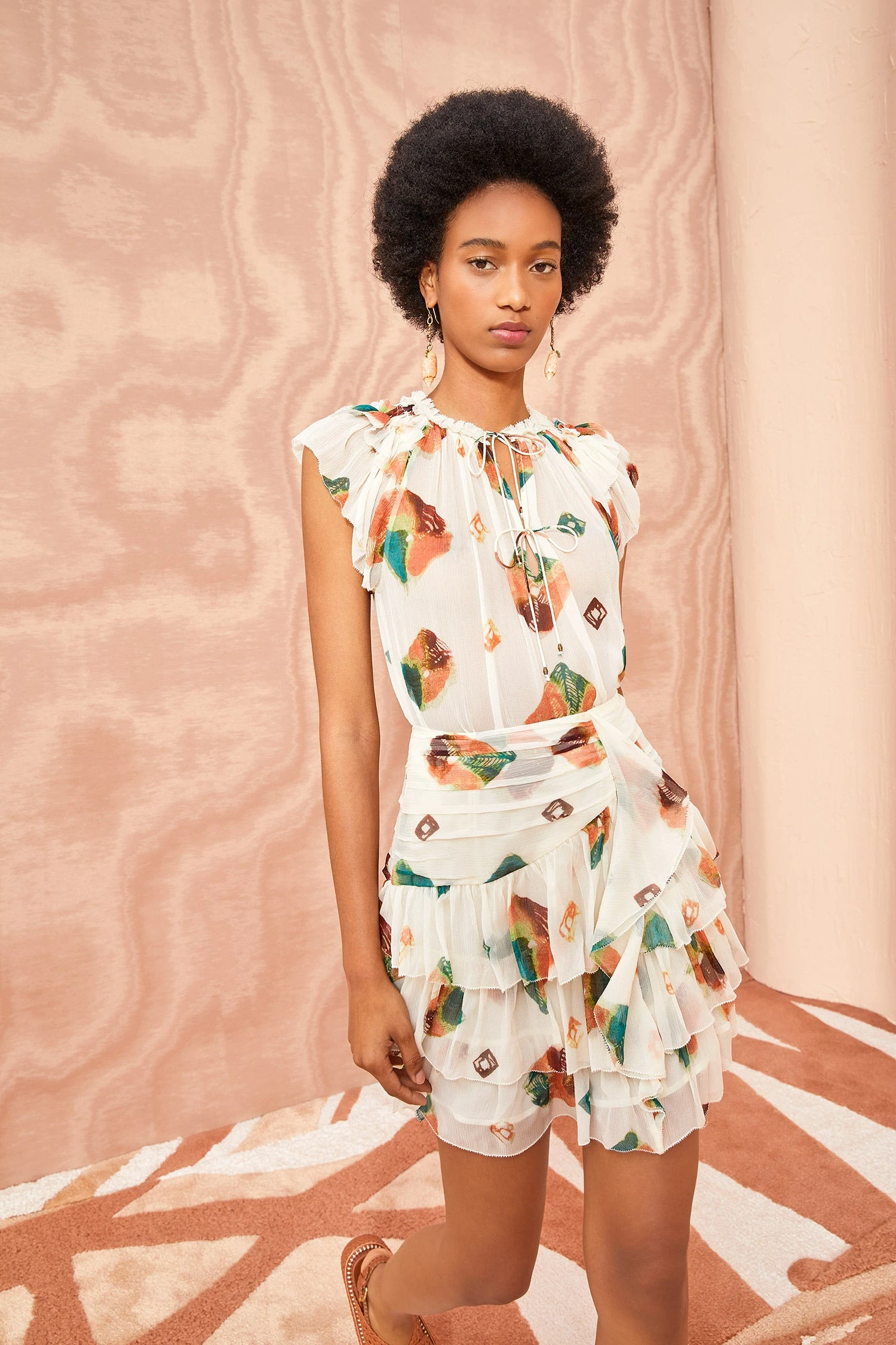 ULLA JOHNSON Ella Skirt - Aurora 1 ULLA JOHNSON Ella Skirt - Aurora