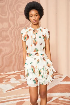 ULLA JOHNSON Ella Skirt - Aurora 9 ULLA JOHNSON Ella Skirt - Aurora -ULLA JOHNSON ULLA JOHNSON Ella Skirt AURORA 05