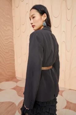 ULLA JOHNSON Ellery Jacket - Noir -ULLA JOHNSON ULLA JOHNSON Ellery Jacket NOIR 0147