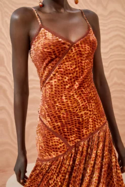 ULLA JOHNSON Elodie Dress - Sienna -ULLA JOHNSON ULLA JOHNSON Elodie Dress SIENNA 02 ALT