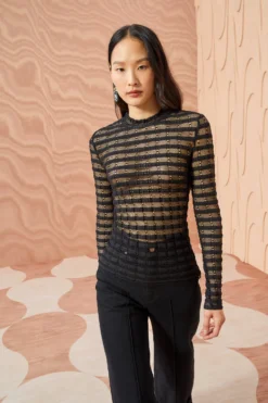 ULLA JOHNSON Emma Top - Noir 7 ULLA JOHNSON Emma Top - Noir -ULLA JOHNSON ULLA JOHNSON Emma Top NOIR 0007