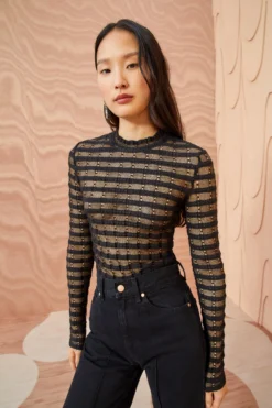 ULLA JOHNSON Emma Top - Noir 8 ULLA JOHNSON Emma Top - Noir -ULLA JOHNSON ULLA JOHNSON Emma Top NOIR 0082