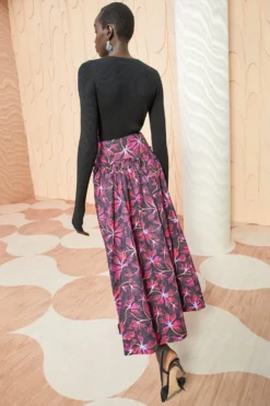 ULLA JOHNSON Emmy Skirt - Zinnia -ULLA JOHNSON ULLA JOHNSON Emmy Skirt ZINNIA 04