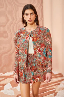 ULLA JOHNSON Esti Jacket - Primrose -ULLA JOHNSON ULLA JOHNSON Esti Jacket PRIMROSE 0064