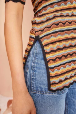 ULLA JOHNSON Felix Top - Tiger's Eye -ULLA JOHNSON ULLA JOHNSON Felix Top TIGER SEYE 0103