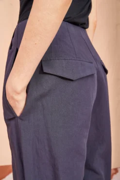 ULLA JOHNSON Feodora Pants - Midnight 7 ULLA JOHNSON Feodora Pants - Midnight -ULLA JOHNSON ULLA JOHNSON Feodora Pants MIDNIGHT 0091