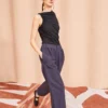 ULLA JOHNSON Feodora Pants - Midnight