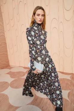 ULLA JOHNSON Fernanda Dress - Nuit -ULLA JOHNSON ULLA JOHNSON Fernanda Dress NUIT 0015