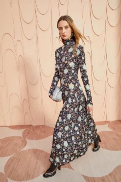 ULLA JOHNSON Fernanda Dress - Nuit -ULLA JOHNSON ULLA JOHNSON Fernanda Dress NUIT 0020