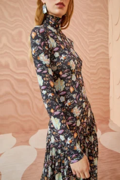 ULLA JOHNSON Fernanda Dress - Nuit -ULLA JOHNSON ULLA JOHNSON Fernanda Dress NUIT 02 ALT