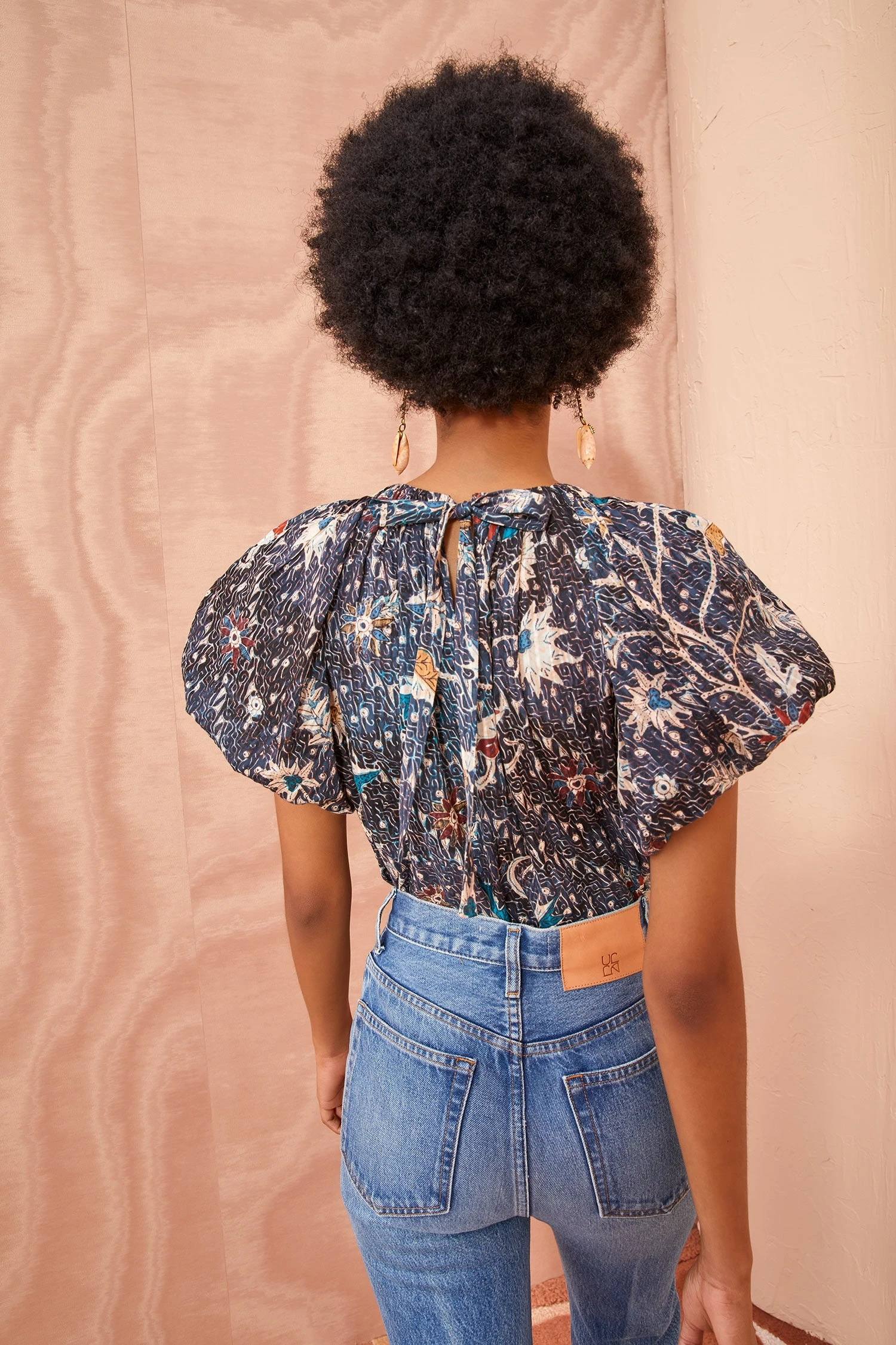 ULLA JOHNSON Flo Top - Jet 4 ULLA JOHNSON Flo Top - Jet - Image 4