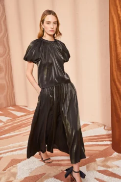 ULLA JOHNSON Flo Top - Noir -ULLA JOHNSON ULLA JOHNSON Flo Top NOIR 0016