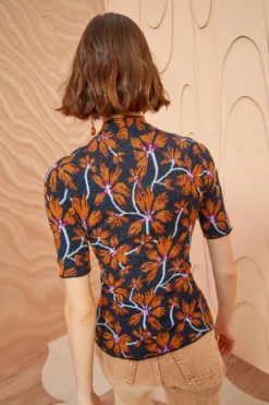 ULLA JOHNSON Flora Top - Bellflower 10 ULLA JOHNSON Flora Top - Bellflower -ULLA JOHNSON ULLA JOHNSON Flora Top BELLFLOWER 04