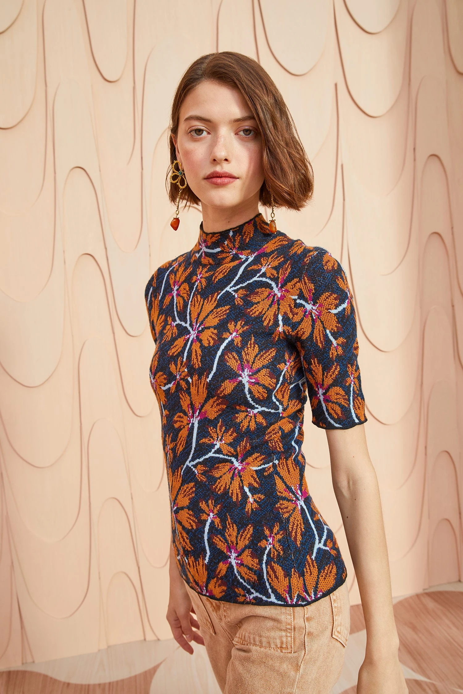 ULLA JOHNSON Flora Top - Bellflower 6 ULLA JOHNSON Flora Top - Bellflower - Image 6